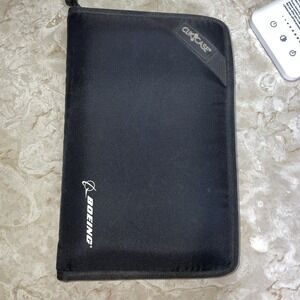 Boeing Clik!Case Padded Zipper‎ hard disc CD storage 24